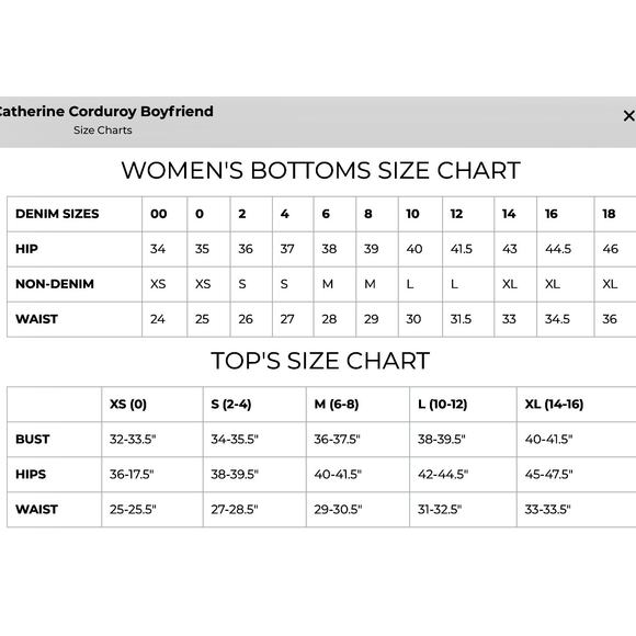 NWT- KUT From The Kloth Catherine in Brownie Corduroy Boyfriend Sz:2 Ret$220 - Picture 6 of 6